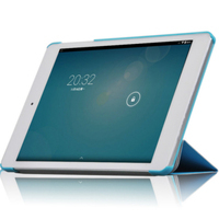 虎克宁静蓝三折硬壳保护套 为台电P98 AIR平板打造的时尚安全伴侣